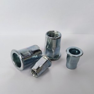 half hex rivet nut