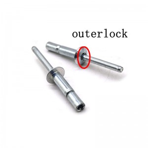 outer lock rivet